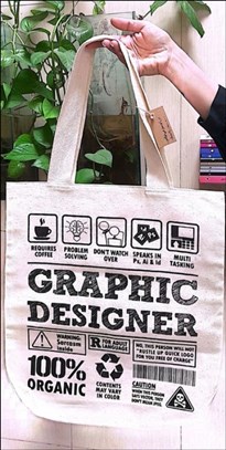 تصویر  كيف خريد بزرگ 38*36 (طرح گرافيك)