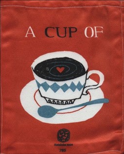 تصویر  كيف پارچه‌اي 37*31 (طرح سرگردان بر فراز درياي مه) جيب‌دار