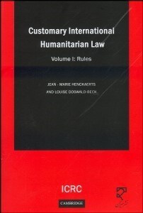 تصویر  Customary International Humanitarian Law