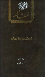 تصویر  فرهنگ متوسط دهخدا 1