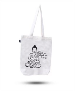 تصویر  كيف پارچه‌اي 27*22 (طرح بودا)