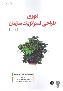 تصویر  تئوري طراحي استراتژيك سازمان 1