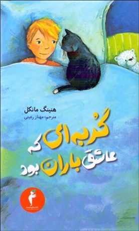 تصویر  گربه‌اي كه عاشق باران بود