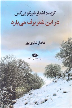 تصویر  در اين شعر برف مي‌بارد (گزيده اشعار شيركو بي‌كس)