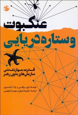 تصویر  عنكبوت و ستاره دريايي (قدرت مهار نشدني سازمان‌هاي بدون رهبر)