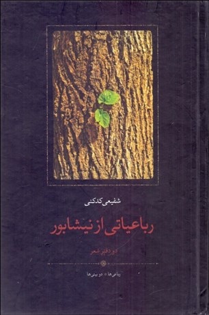 تصویر  رباعياتي از نيشابور (دو دفتر شعر: رباعي‌ها و دو بيتي‌ها)